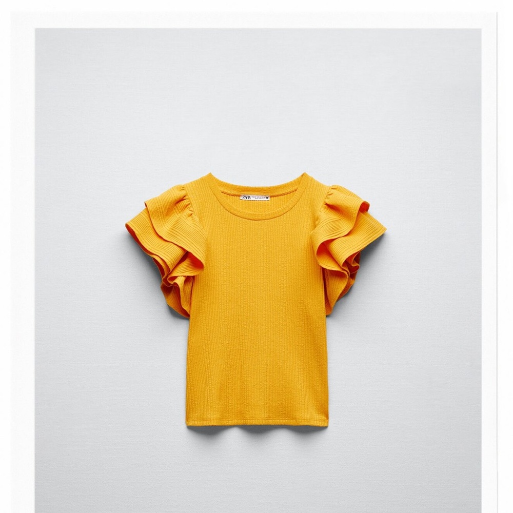 Zara Ruffled Top
